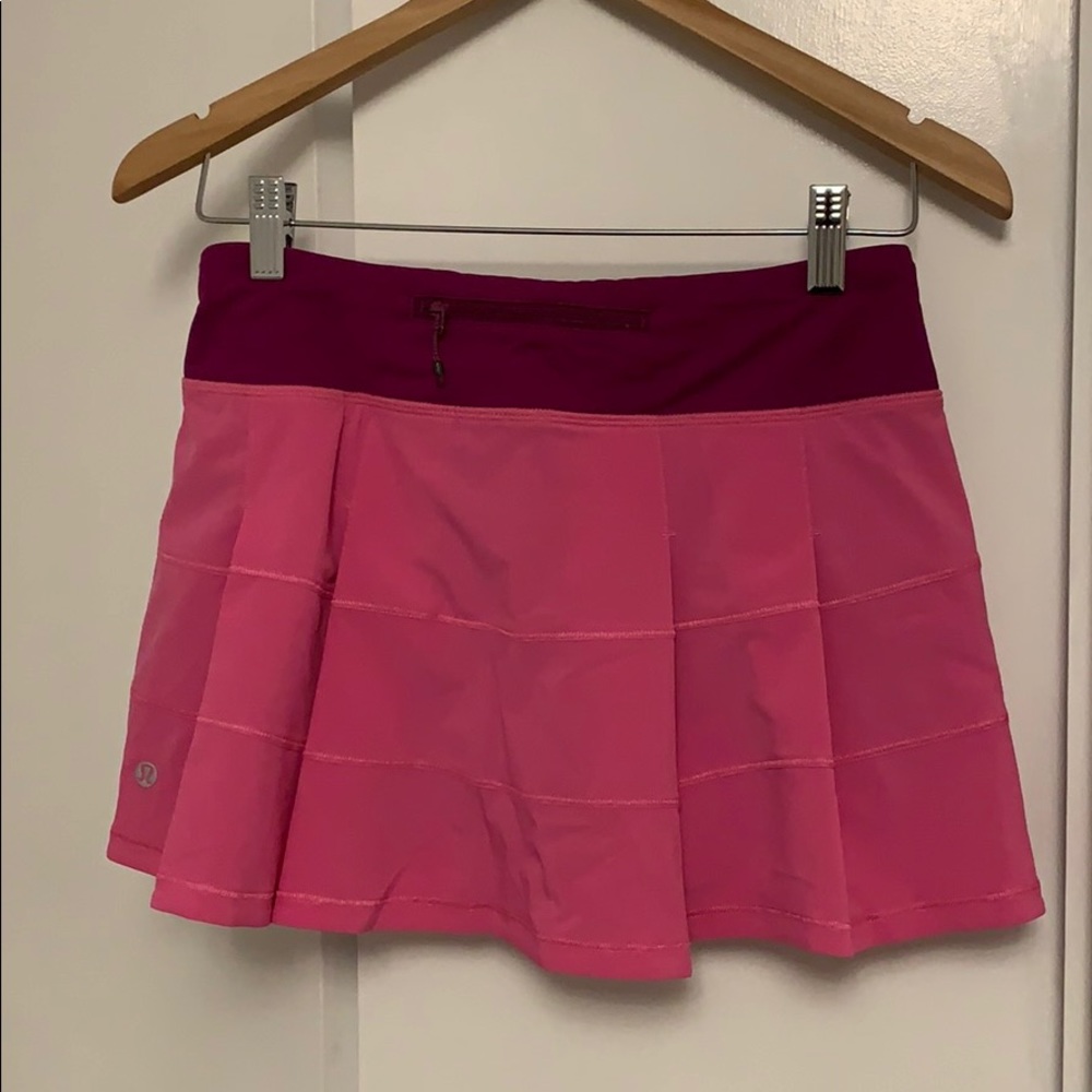 lululemon athletica Pink Two-Tone Athletic Skort